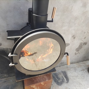 Cheminée murale en fonte pour chauffage intérieur, poêle à <span class=keywords><strong>bois</strong></span> - Product Image 2