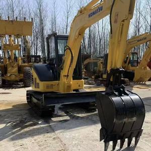 Komatsu PC55MR Mini Excavator 2024 Model 5.5 Ton Operating Weight 0.2m Bucket Capacity Rubber <b>Tracks</b> Engine <b>Pump</b> Motor Bearing - Product Image 3