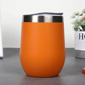 Mug isotherme personnalisé en acier inoxydable en forme d'œuf pour café, vin, eau, bière - Product Image 3