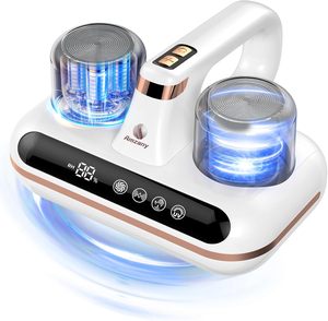 UV Vacuum <b>Cleaner</b> Handheld Upholstery <b>Cleaner</b> Rechargeable Dual Dust Cup - Product Image 1