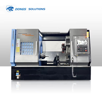 DONGS- TCK600-1000-1500 Tour CNC Torno entièrement automatique à lit incliné Système de contrôle Fanuc Machine-outil CNC horizontale