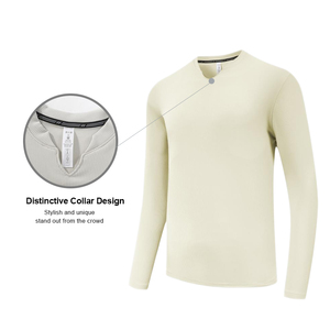 เสื้อยืด80% ผู้ชายผ้าโพลีเอสเตอร์แห้งเร็วยืดหยุ่นสำหรับใส่ไปยิมเสื้อสำหรับวิ่งกลางแจ้ง - Product Image 3