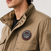 Écusson PVC personnalisé à coudre avec logo Fighter Pilot Death From Above, directement de l'usine pour les badges d'uniforme de service de l'Armée de l'Air, en gros