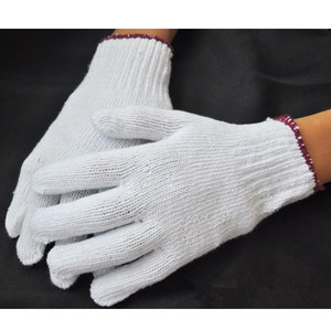 ถุงมือผ้าฝ้ายป้องกัน 700 กรัม หนาพิเศษ ทนทานต่อการสึกหรอ ใช้ในโรงงาน - Product Image 1