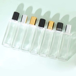 Envases Cosméticos al por Mayor, Botellas de Perfume de Vidrio Cilíndricas de 5ml, 10ml, 15ml, 20ml, Botellas de Perfume de Vidrio Esmerilado con Sellado de Rodillo - Product Image 6