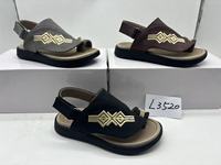 Sandales pour garçons polyvalentes d'été, petites et moyennes tailles, antidérapantes, sandales pour bébés à semelle souple, chaussures de plage à semelle épaisse