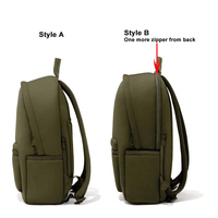 Sac à dos en néoprène imperméable personnalisé, unisexe, pour la gym, le sport, grande capacité, sacs à dos de voyage pour femmes