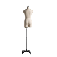 Femme Demi-corps Couture Mannequin Tailleur Mannequin Demi-corps Tailleur Robe Forme Mannequin Avec Main Magnétique