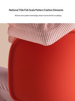 Chaises de conférence et de négociation – Design nordique moderne empilable, en PU, sans accoudoirs, mobilier de bureau