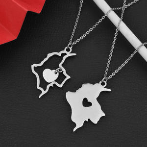 Collier en acier inoxydable avec chaîne à maillons en forme de cœur pour maman et enfant - <span class=keywords><strong>Je</strong></span> serai toujours ta petite fille et tu seras toujours <span class=keywords><strong>mon</strong></span> ange - Cadeau - Product Image 4