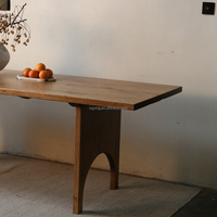 Bureau de direction moderne de luxe en bois massif pour villa, appartement, espace de travail, fourniture pour projets d'aménagement intérieur