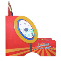 Machine de jeu de tir à billes en métal à monnayeur pour salle de jeux intérieure pour enfants, avec fonction de rédemption de tickets et de loterie
