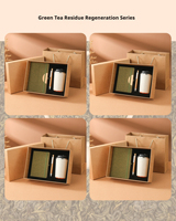 Matériaux recyclables Résidus de thé vert Grains de café Cahiers scolaires Cahiers d'affaires Coffret cadeau Ensemble de cahiers avec stylo