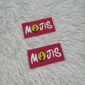 Alta calidad personalizado 3D Transferencia de Calor ropa de silicona borla flecos logotipo en relieve parche de goma de PVC proveedor directo de fábrica - Product Image 2