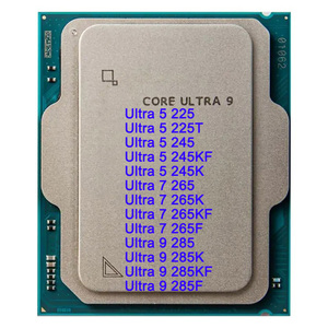 Ultra 5 U5 225 225T 245KF 245K 245 7 U7 265 265K 265KF 9 U9 285T 285 285K 285KF 285F LGA 1851 Desktop Processor - Product Image 1