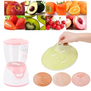 DIY Face Mask Machine Automatic Fruit Vegetable Natural Collagen Facial Masks Maker Therapy Face Mask Machine Facial SPA Beauty