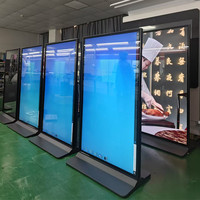 Proveedor de Pantallas LCD Publicitarias Digitales de Pie para Interiores, con Marco Ultra Delgado y Pantalla Completa, al por Mayor