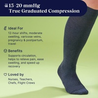Chaussettes de compression montantes Tie-Dye à compression graduée 15-20 mmHg, anti-humidité, pour voyage, travail, soins infirmiers, grossesse et soulagement des jambes