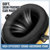 Protège-oreilles industriels ajustables personnalisables avec logo, en gros, pour casque, réduction du bruit, avec mousse PU pour la construction