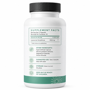 Offre Spéciale : L-Glutathion Liposomal Bio Certifié Halal 1000mg – Éclaircissant, Antioxydant, Améliore l'Immunité, Végétalien pour Adultes - Product Image 6