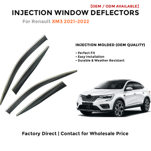 Déflecteurs de fenêtre latérale pare-pluie pour Toyota Cruiser 2019-2020 accessoires auto - Product Image 2