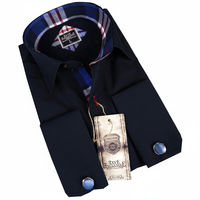 Chemise en flanelle bleue pour homme, coupe ajustée, manches longues, 100% coton, fabriquée en Turquie, chemise décontractée d'hiver