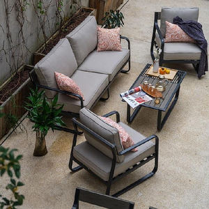 Meubles d'extérieur en aluminium de haute qualité, fabricant pour ensemble de bistrot - Product Image 1