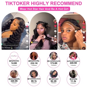 도매 무접착제 13x4 13x6 5x5 360 HD 전체 레이스 전면 정면 폐쇄 가발 원시 베트남 큐티클 정렬 인모 가발 공급 업체 - Product Image 6