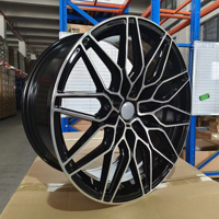 Ruedas de Aleación de Aluminio WHEELCRAFT de 19 Pulgadas, Alta Resistencia, Nuevas, con Acabado Negro Brillante, Ajuste Universal