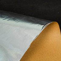 Rouleaux isolants imperméables pour bâtiments Papier laminé en aluminium Papier kraft