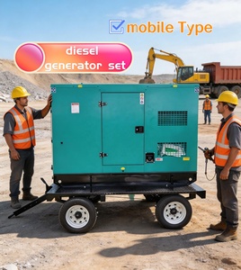Groupe électrogène mobile monté sur remorque 50KW au prix d'usine - Product Image 1