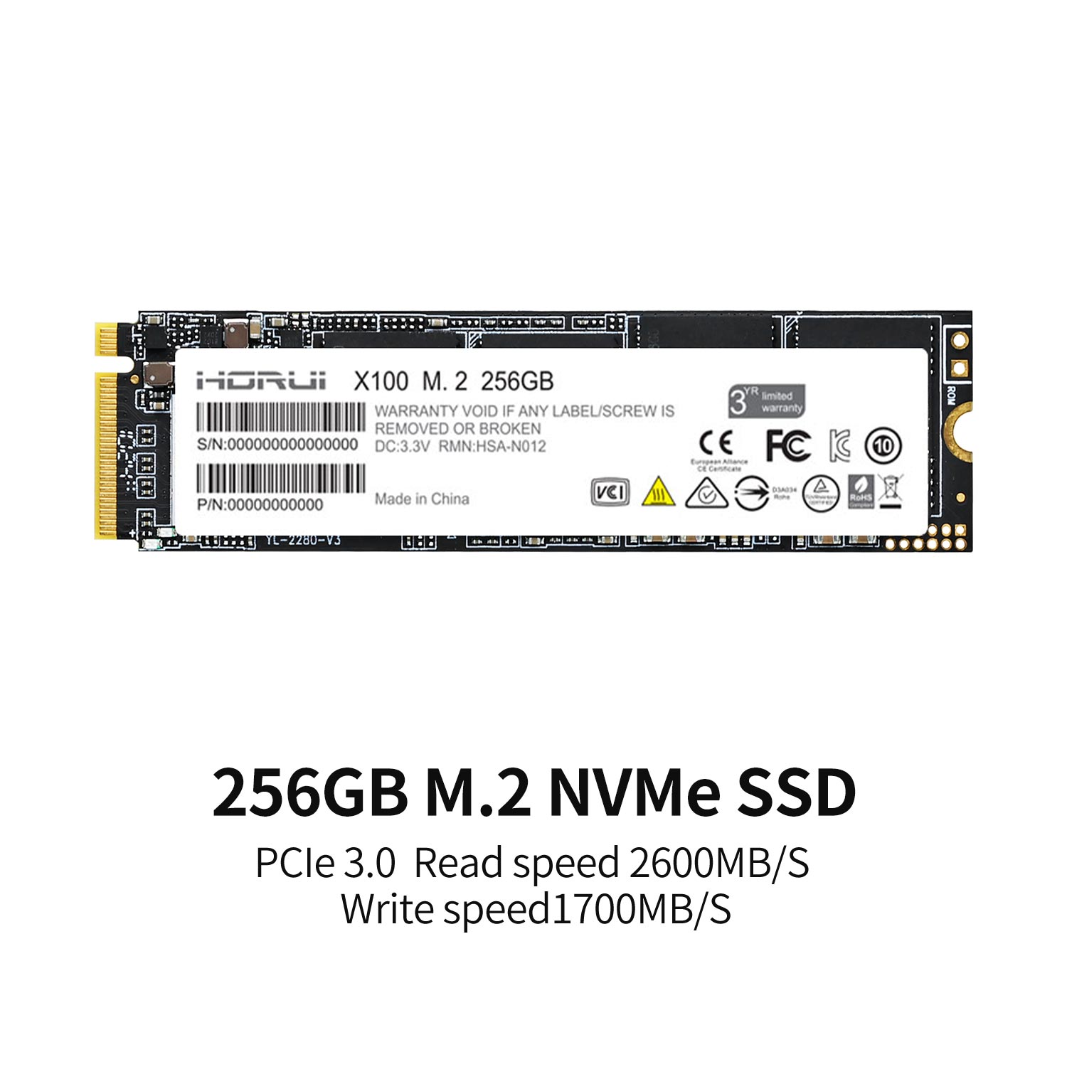 256GB & 512GB M.2 Nvme SSD for Jetson Nano & Raspberry Pi 5