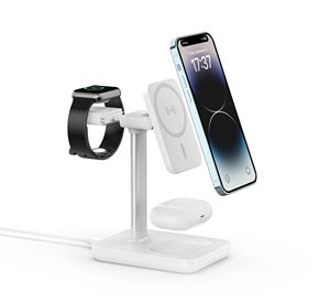 <span class=keywords><strong>Chargeur</strong></span> 3 en 1 Support pour plusieurs appareils pour <span class=keywords><strong>Apple</strong></span> Phone 15 <span class=keywords><strong>14</strong></span> <span class=keywords><strong>Pro</strong></span> <span class=keywords><strong>Max</strong></span> Watch Airpods <span class=keywords><strong>Chargeur</strong></span> sans fil pour <span class=keywords><strong>iPhone</strong></span> Station de charge - Product Image 1