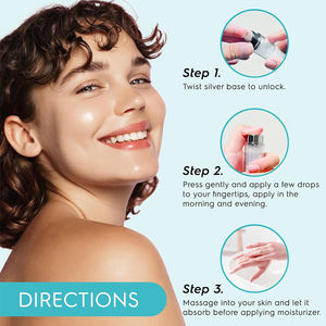 Suero Antienvejecimiento de Acción Rápida de Marca Privada OEM con Retinol, Péptidos, Ácido Hialurónico, Relleno de Arrugas, Reafirmante Instantáneo, Piel Juvenil - Product Image 4