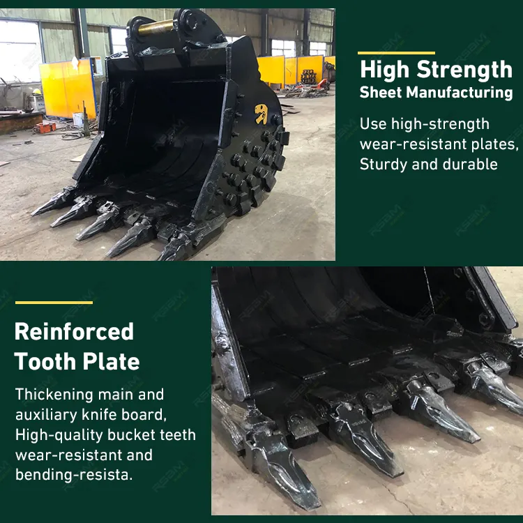 RSBM OEM 48inch Greater Strength EC220 excavator rock bucket tooth