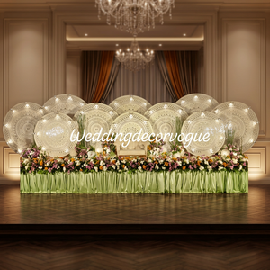 Backdrop Set Display <b>Wedding</b> Background Party Supply Custom <b>Wedding</b> Stage Backdrop Decoration for <b>Wedding</b> Party Events - Product Image 6
