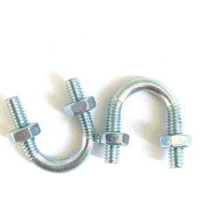 Fabrication de boulons <span class=keywords><strong>en</strong></span> <span class=keywords><strong>U</strong></span> ronds <span class=keywords><strong>en</strong></span> acier au carbone de différentes tailles - Product Image 1