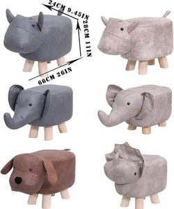 Chaise de canapé pour enfants tabouret de <span class=keywords><strong>chiot</strong></span> animal de tapisserie d'ameublement simple avec la forme de bande dessinée pour l'usage d'école d'hôtel de chambre à coucher pour le siège d'enfants - Product Image 2