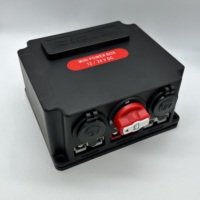 DC 12V 24V Mini Güç Dağıtım Kontrol Kutusu USB Anahtarı Pil Anahtarı Paneli Tekne Araba Karavan Jon Tekneler Kayaks