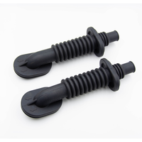 Tuyaux ondulés en caoutchouc EPDM sur mesure, manchons de protection pour faisceaux de câbles automobiles, passe-câbles moulés, certifiés IATF16949, OEM/ODM