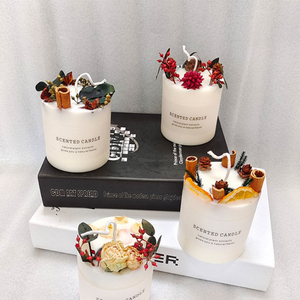 <span class=keywords><strong>Bougie</strong></span> parfumée au soja 100% naturel avec couvercle Vente en gros - Product Image 5