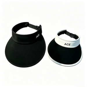 ACE UPF 50+ หมวกปีกกว้างโพลีเอสเตอร์ป้องกันแสงแดดแบบเปิดด้านบนสำหรับทุกเพศป้องกันรังสียูวีกีฬาน้ำหนักเบาระบายอากาศได้ดีปรับได้ - Product Image 3