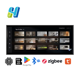 Panel Gateway kontrol sentuh Tuya 12 inci, dengan Audio Music Play Light-dimmer <span class=keywords><strong>Android</strong></span> mewah Panel kontrol pusat rumah - Product Image 2