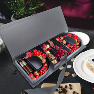 Father's Day Sweet <strong>Flower</strong> Arrangement Charcuterie Fillable Chocolate Cardboard Letter DAD Shaped Gift <strong>Box</strong> - Product Image 5