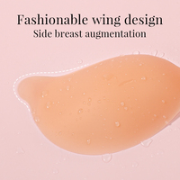 Soutien-gorge en silicone massif sans bretelles, léger comme l'air, push-up, fermeture avant, bonnets sculptants flatteurs, vente en gros, OEM