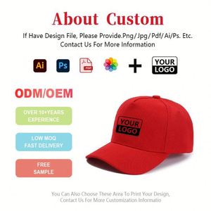 Casquette de sport personnalisée avec logo, casquette de baseball à 5 panneaux, casquette de mode pour hommes, casquette de baseball vierge avec broderie de logo - Product Image 3