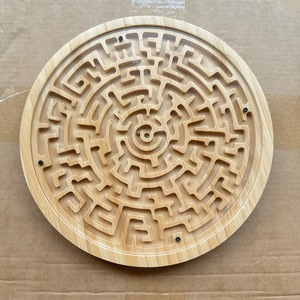 Nuovo Gioco del Labirinto <span class=keywords><strong>in</strong></span> Legno Rompicapo Divertente per lo Sviluppo dell'Intelligenza Labirinto <span class=keywords><strong>in</strong></span> Legno Massiccio per Età 7-14 Anni Scatola Bianca - Product Image 4