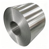 Bobines d'aluminium polies sablée pour matériaux de construction 3003 3005 H14 3105 H18 H24 3A21 4043, bobine en alliage métallique pour éclairage