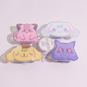 Tùy chỉnh in ấn bán buôn phim hoạt hình popping Đa-Chức năng điện thoại Grip ổ cắm cho điện thoại thông minh Quà tặng khuyến mãi - Product Image 6