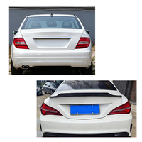 Accessoires de voiture, pièces de mise à niveau d'usine, style R, aileron de toit arrière ABS W204 pour Mercedes Benz Classe C W204 2007-2013